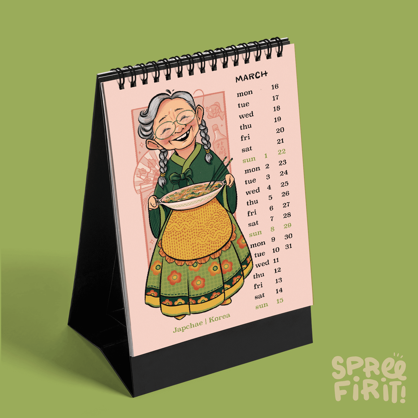 Noodle Calendar 2026 🍜